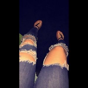 Fashion Nova “beach bum jeans”